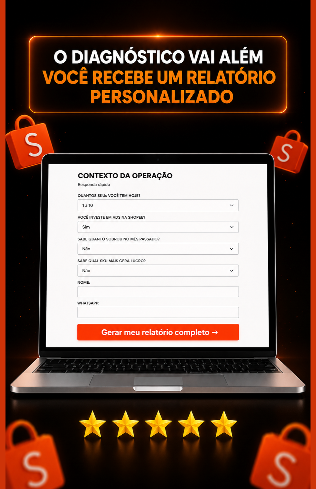 diagnóstico shopee,calculadora de lucro shopee,calculadora shopee,lucro shopee,margem de lucro shopee,precificação shopee,preço de venda shopee,como calcular l ( (4)